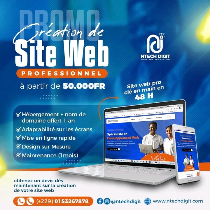 Développement de site web pro