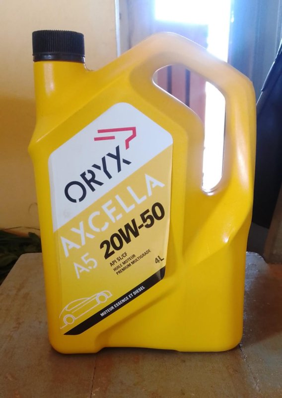 Huile oryx 4L
